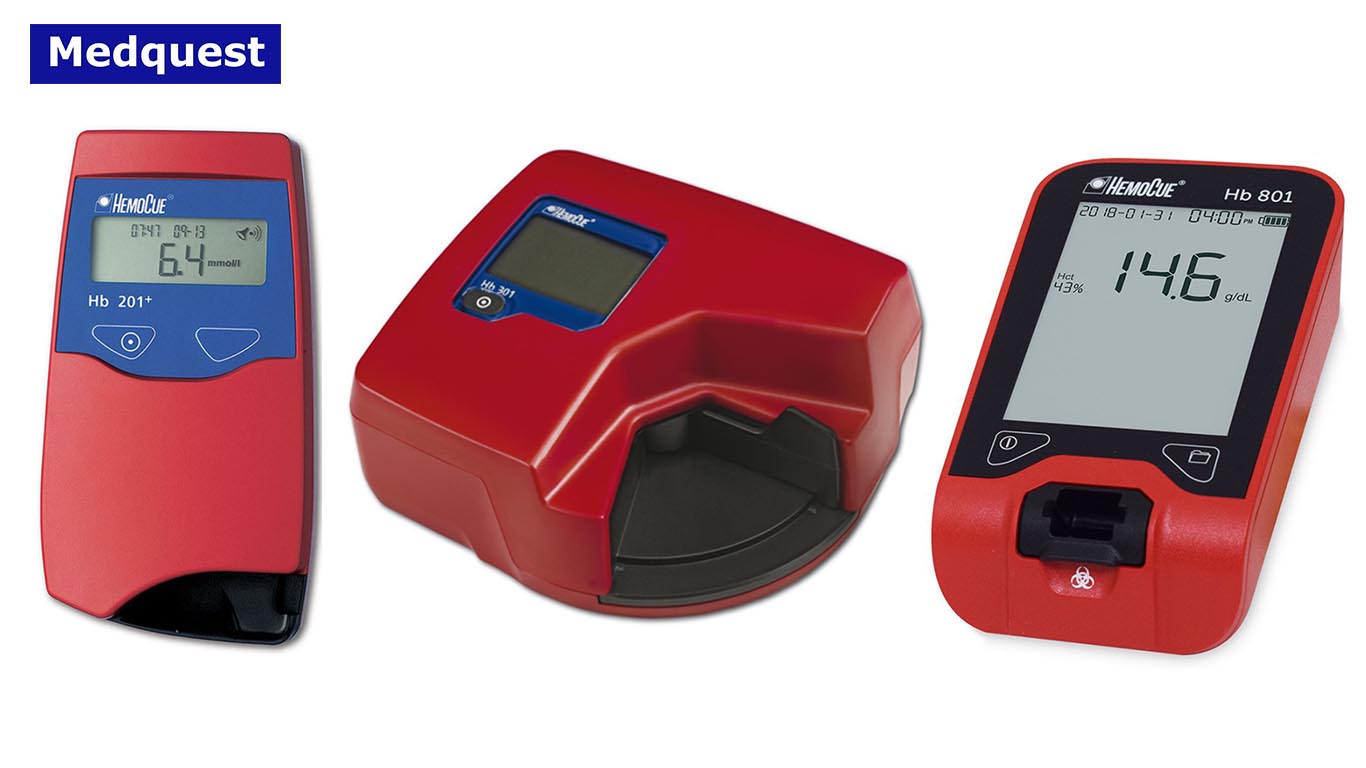 Hb meter POCT HemoCue Series (201+, 301 & 801)
